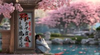 四字古风网名为何总透着伤感？是审美偏好还是情感共鸣的寄托？