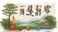 汉字五行属性如何界定？中文与五行理论有何关联？