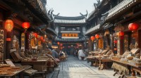 古代店名字大全古代店铺名为何如此雅致？背后有何文化深意？