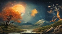 日月与五行有何内在联系？天体运行如何影响五行流转？