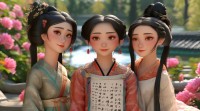 如何为古风闺蜜三人组取简短又雅致的网名？
