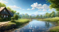 带江的4字网名，如何用诗意流淌，勾勒山水意境之美？