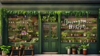 绿植花店取名字大全
