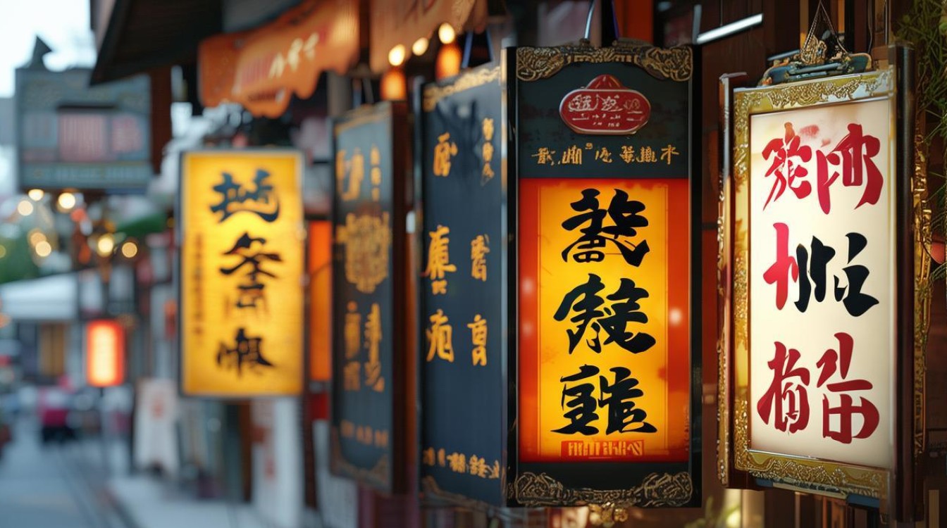 饭店牌匾名字大全