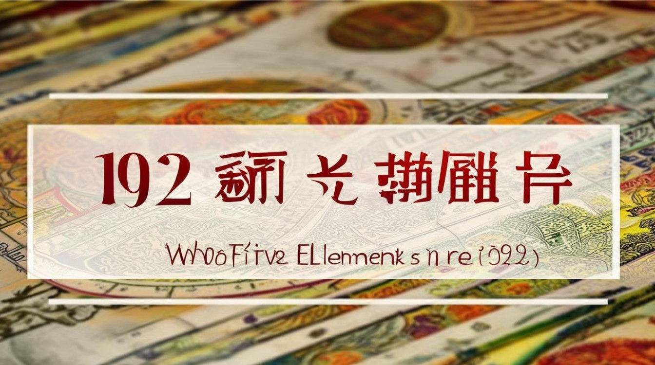 92年五行什么命
