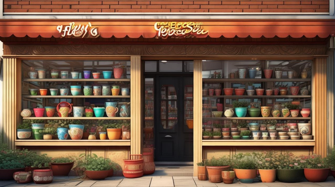 花盆店铺名字大全