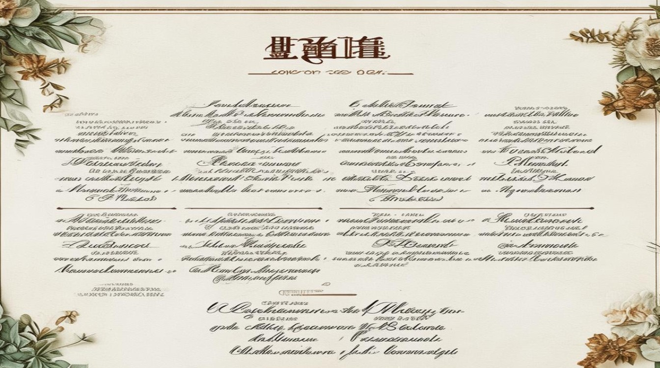 女名字大全2017