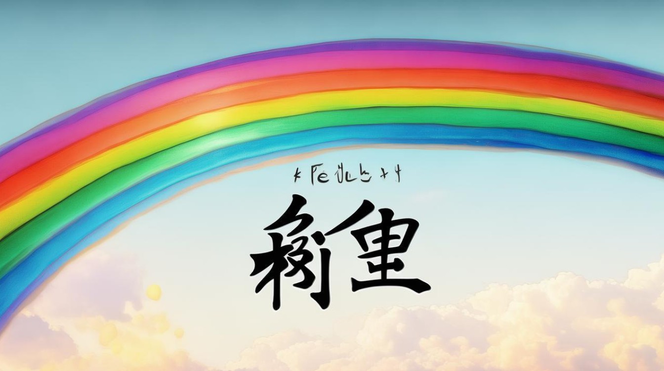 虹字 五行