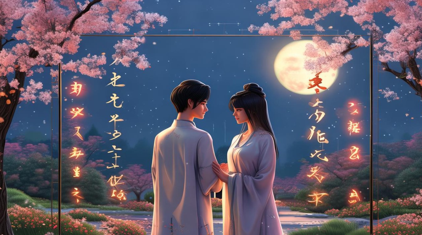 七字古风情侣网名诗意