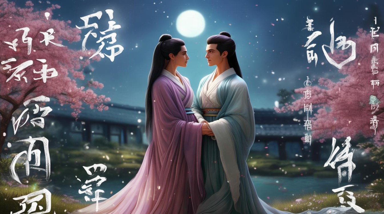 七字古风情侣网名诗意