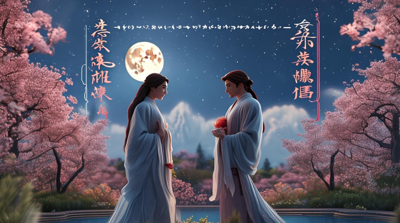 七字古风情侣网名诗意