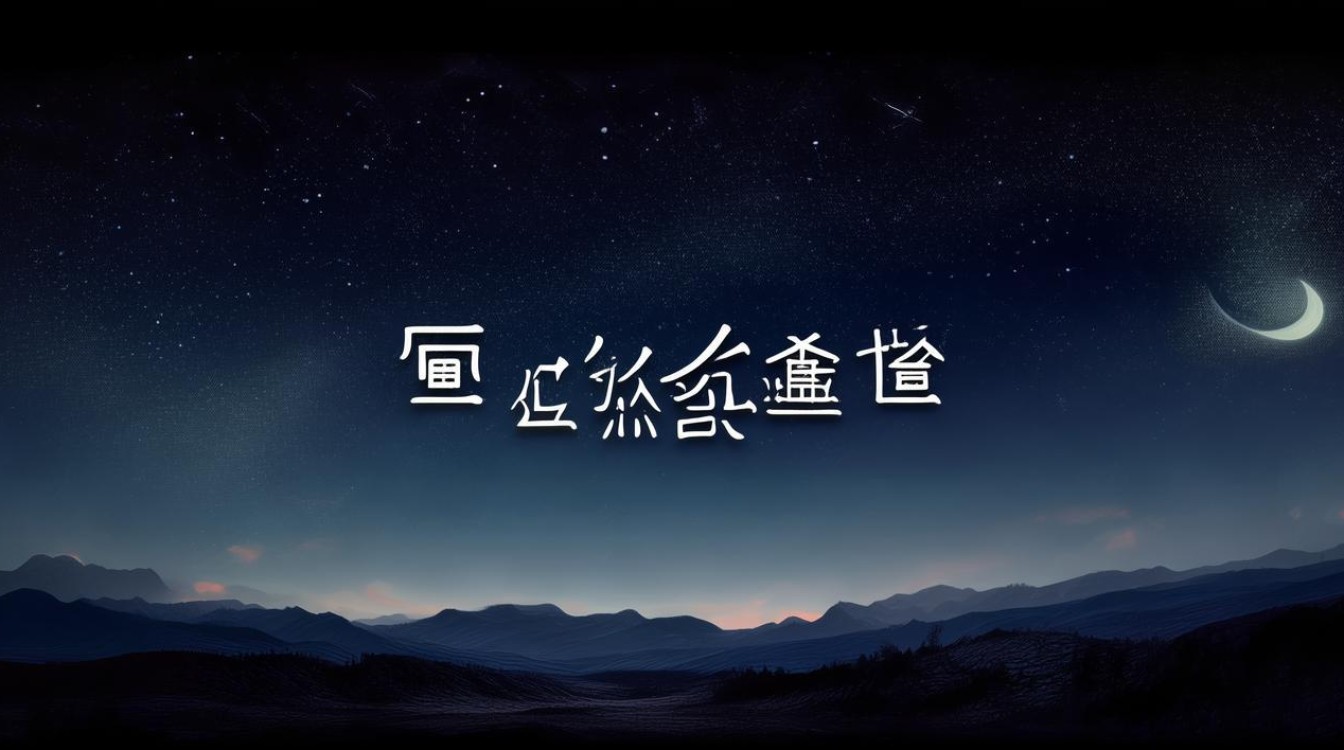 关于夜的网名两个字