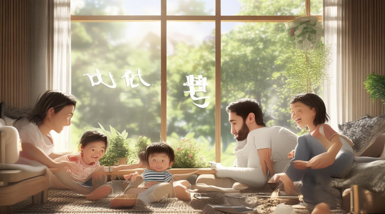 家有两个孩子的网名