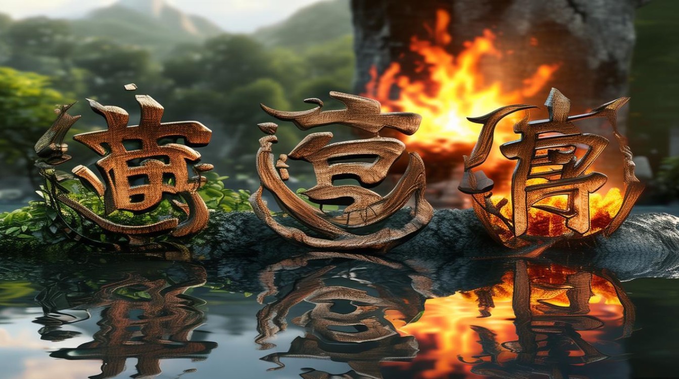五行颜字
