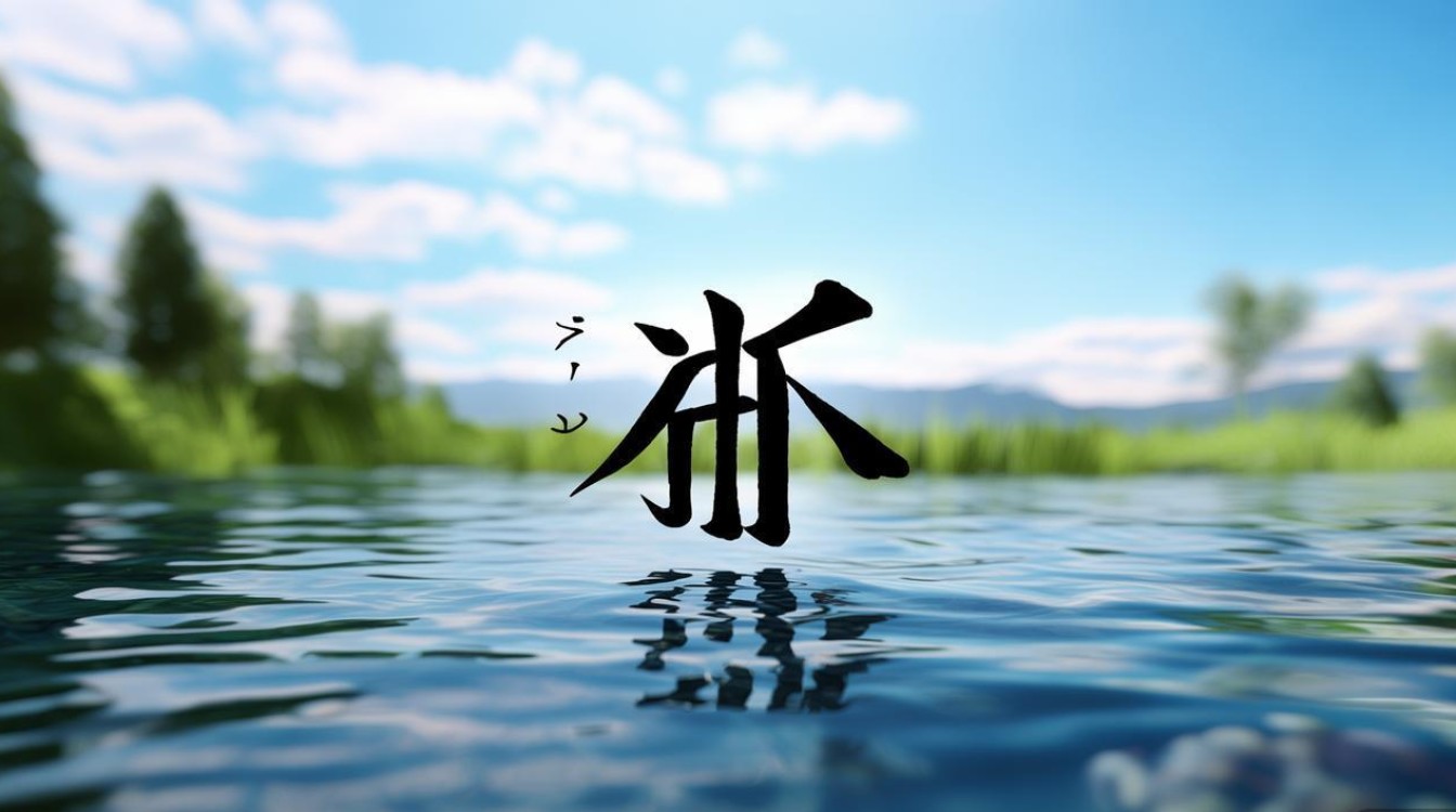 五行3画的水字