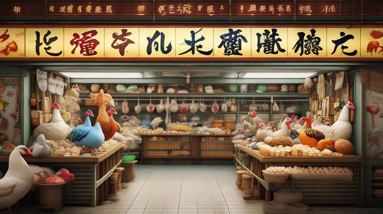 家禽店名字大全