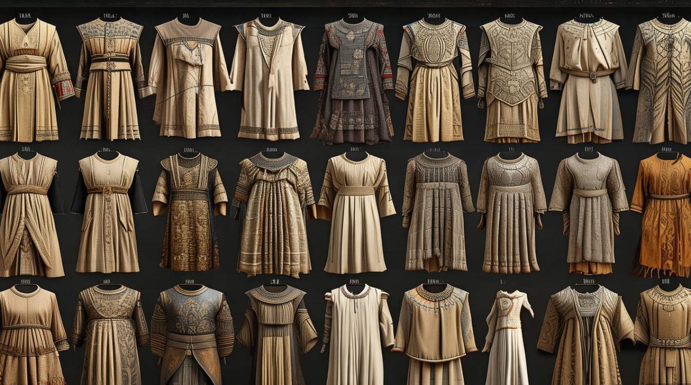 古代服装名字大全