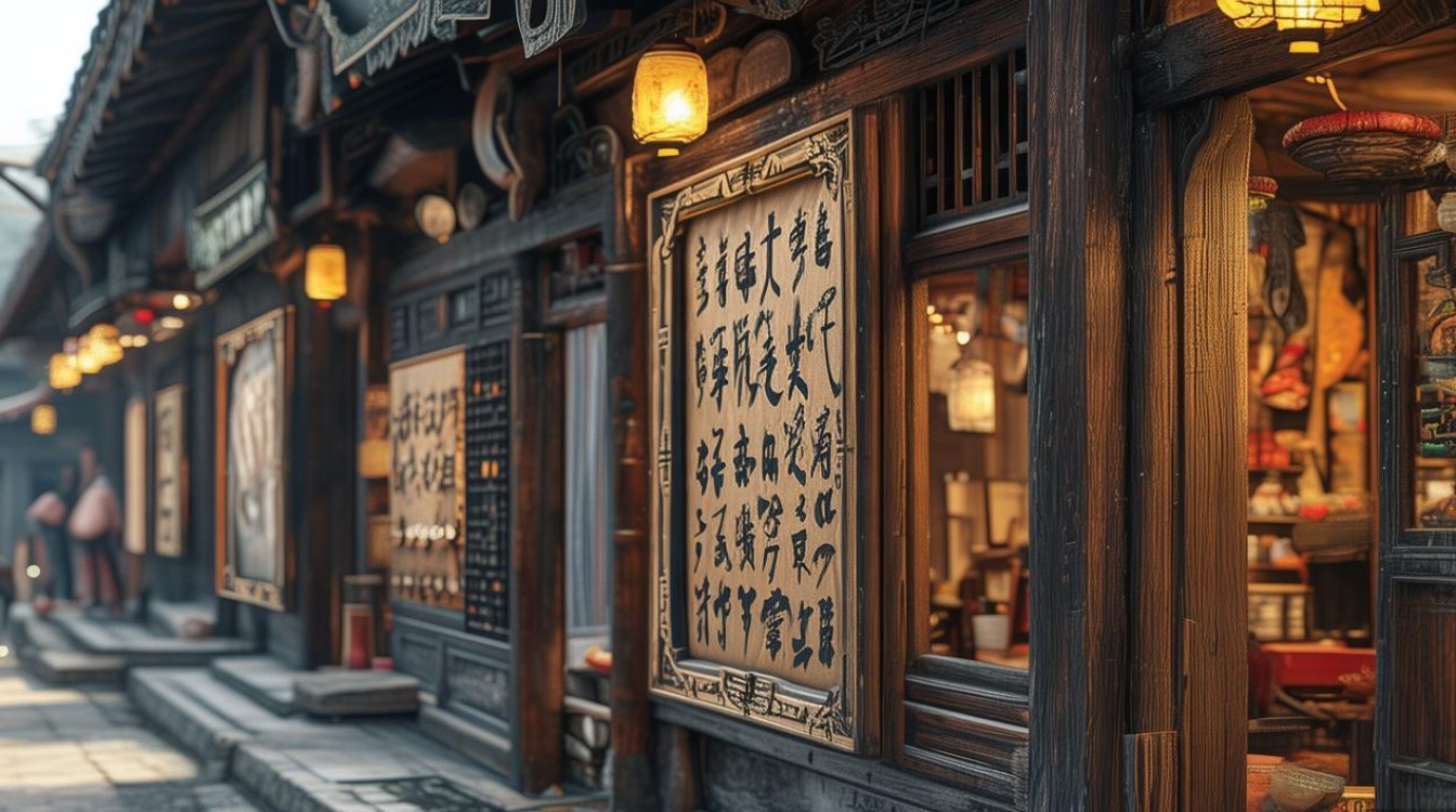 古风店铺名字大全