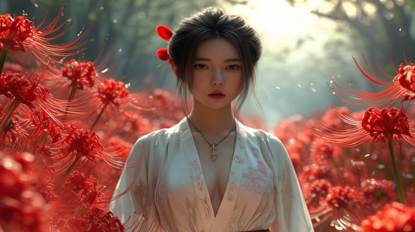 用彼岸花做网名女生