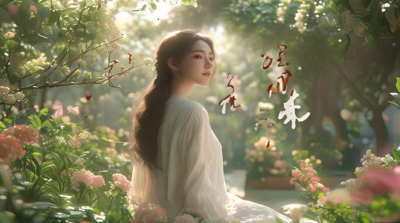 唯美四字成语网名女生
