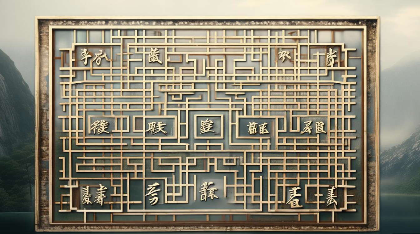 五行九宫格