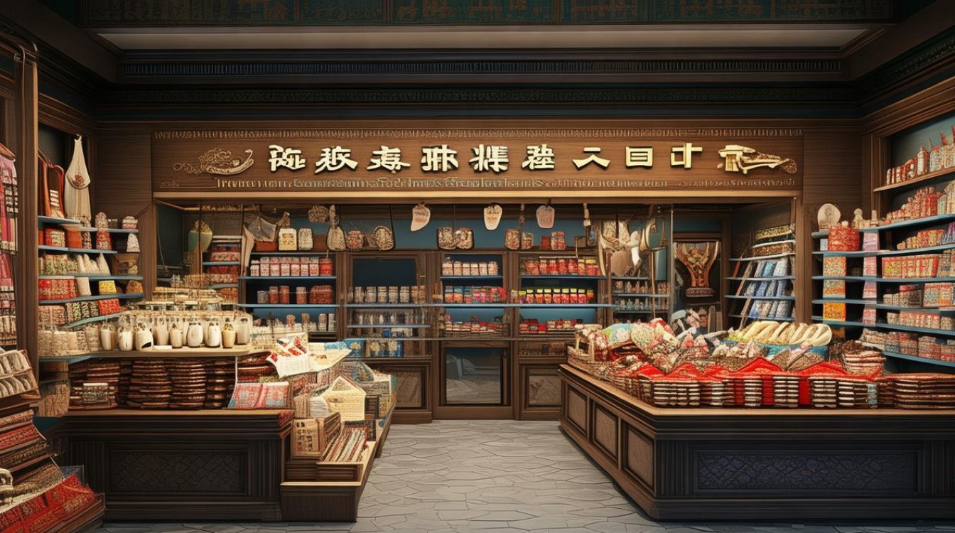内蒙特产店取名字大全