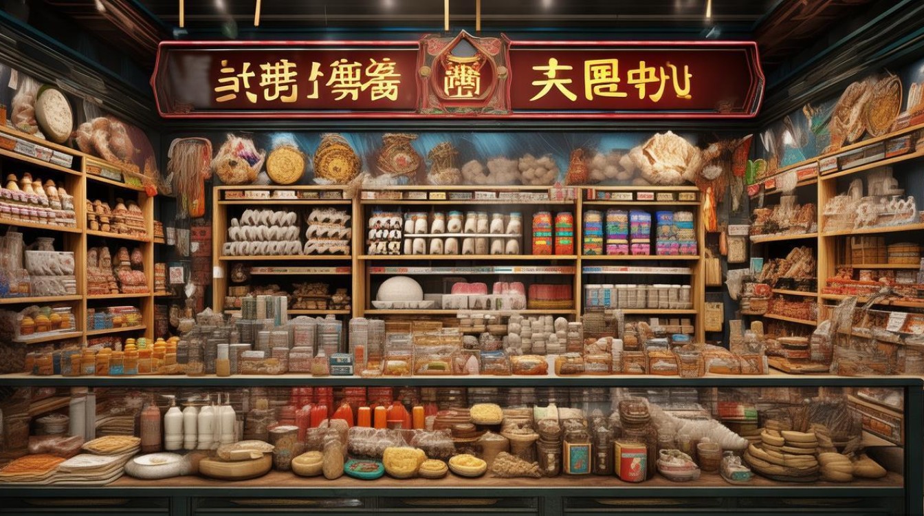 内蒙特产店取名字大全