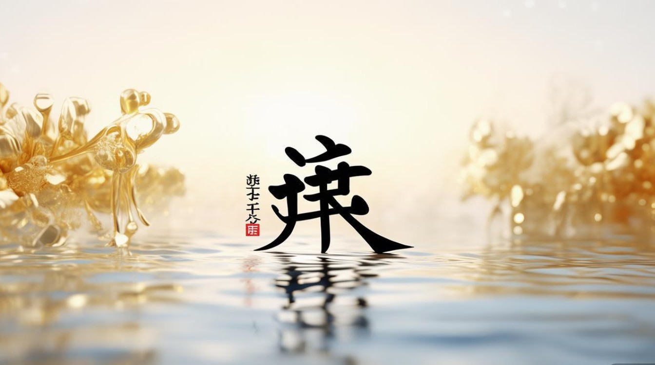 金水五行的字