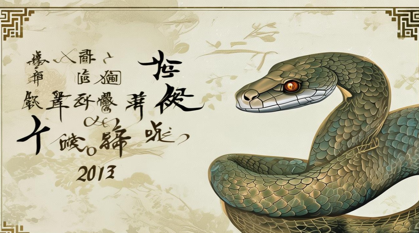 2013年蛇的五行