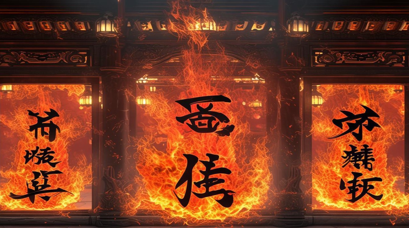 五行火属性字