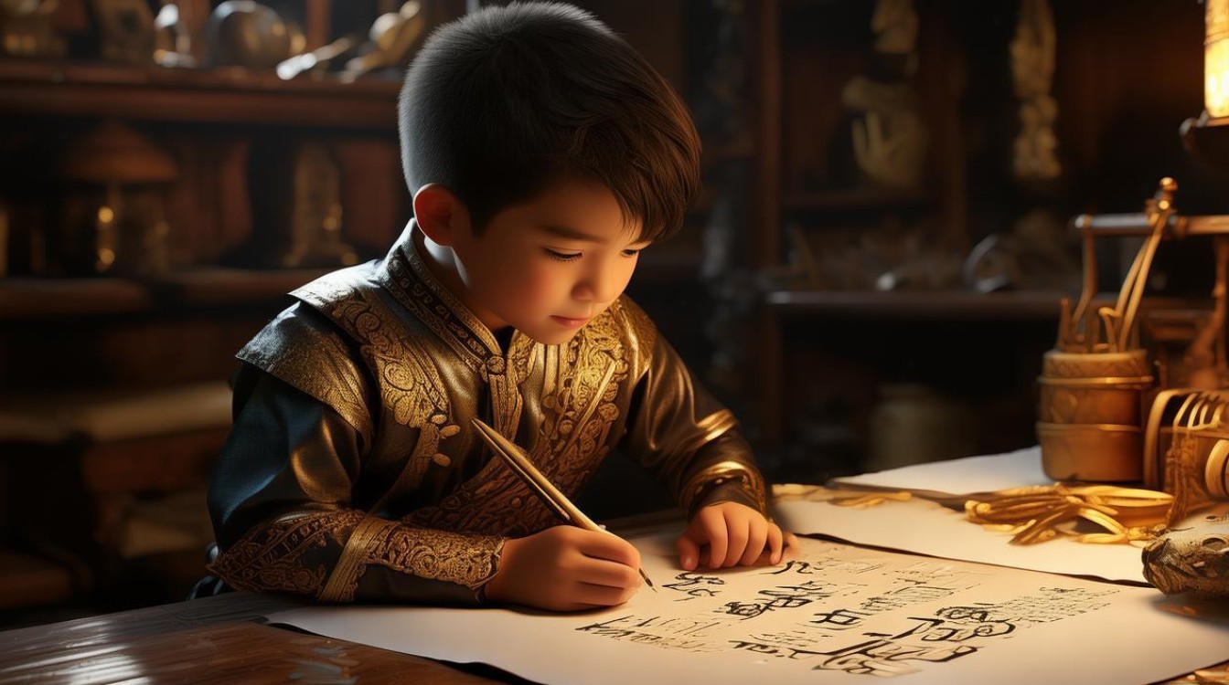 五行金的字男孩用