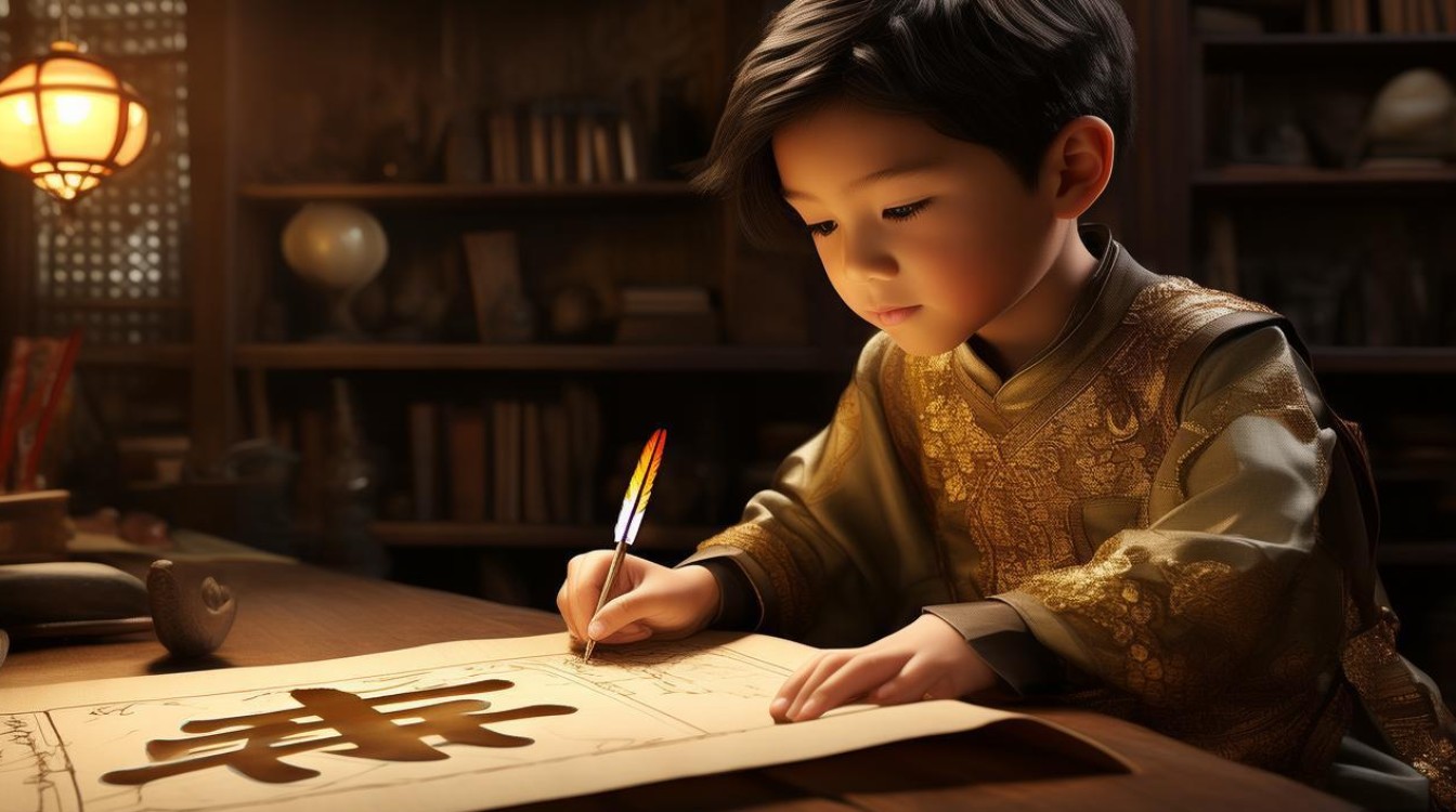 五行金的字男孩用