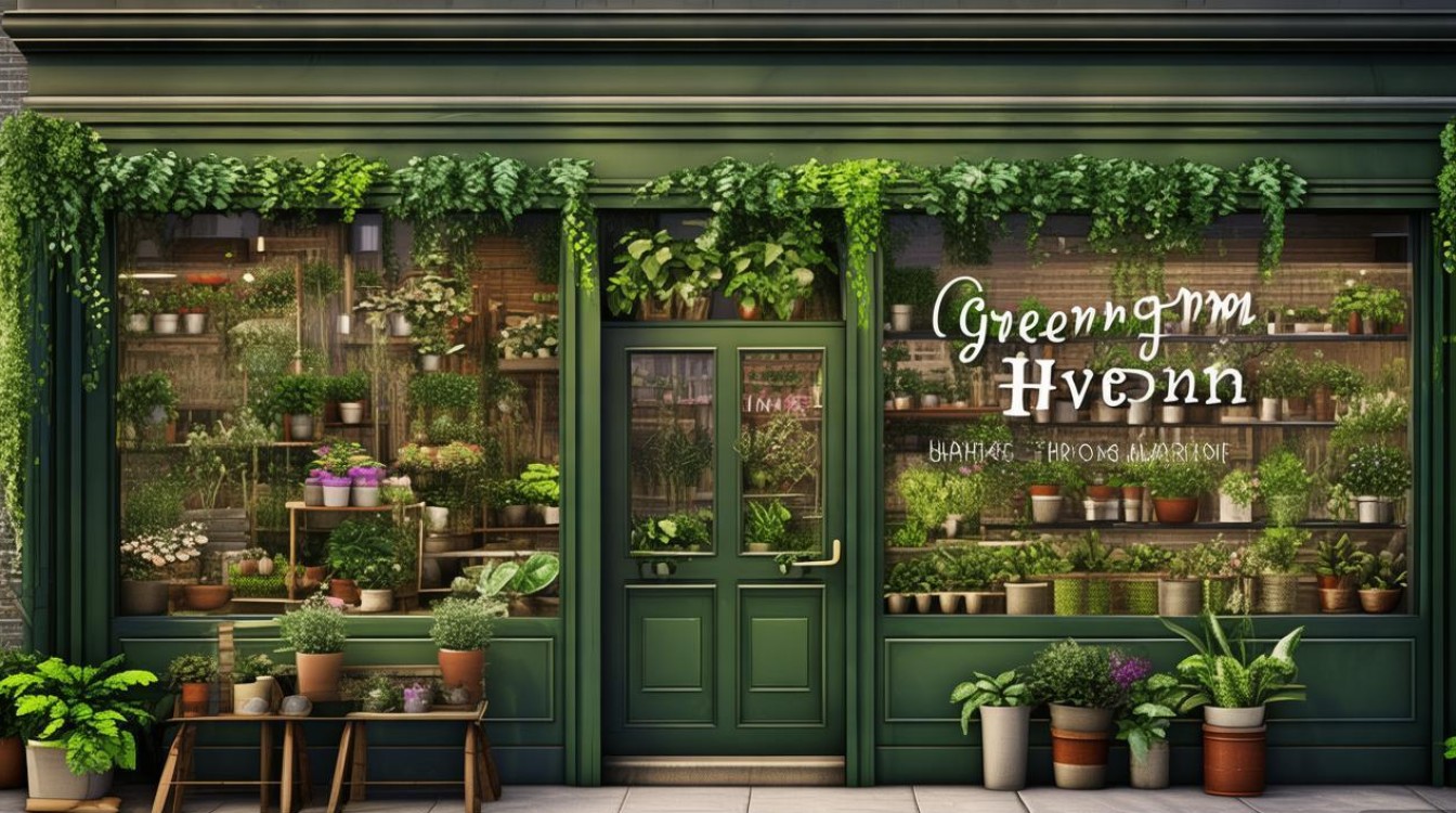 绿植花店取名字大全