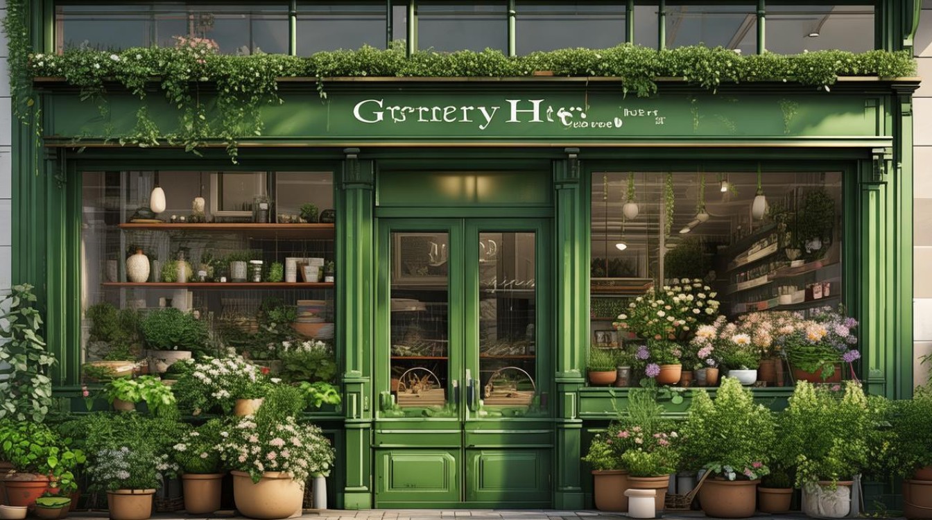 绿植花店取名字大全