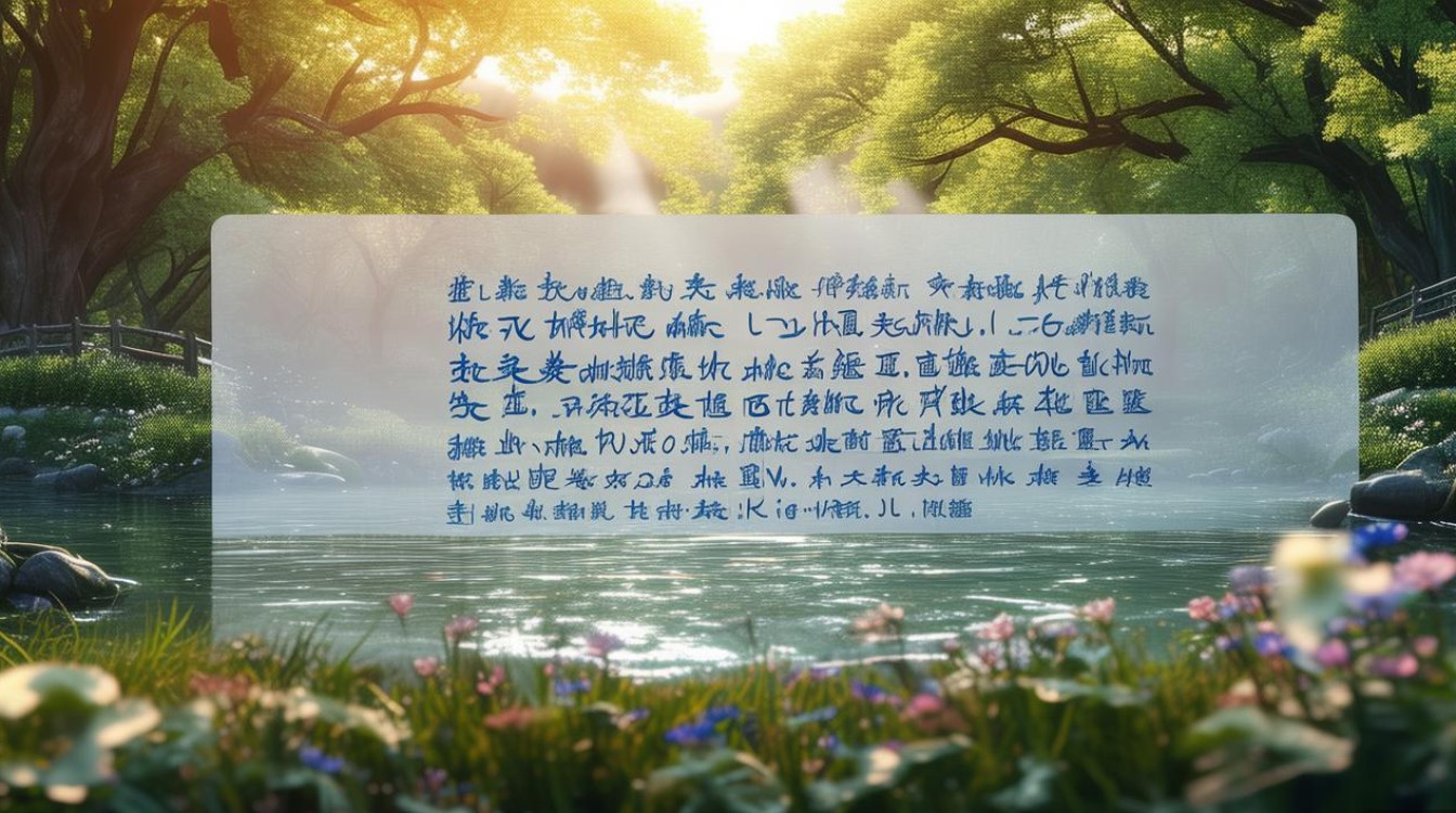 带蓝字诗情画意网名