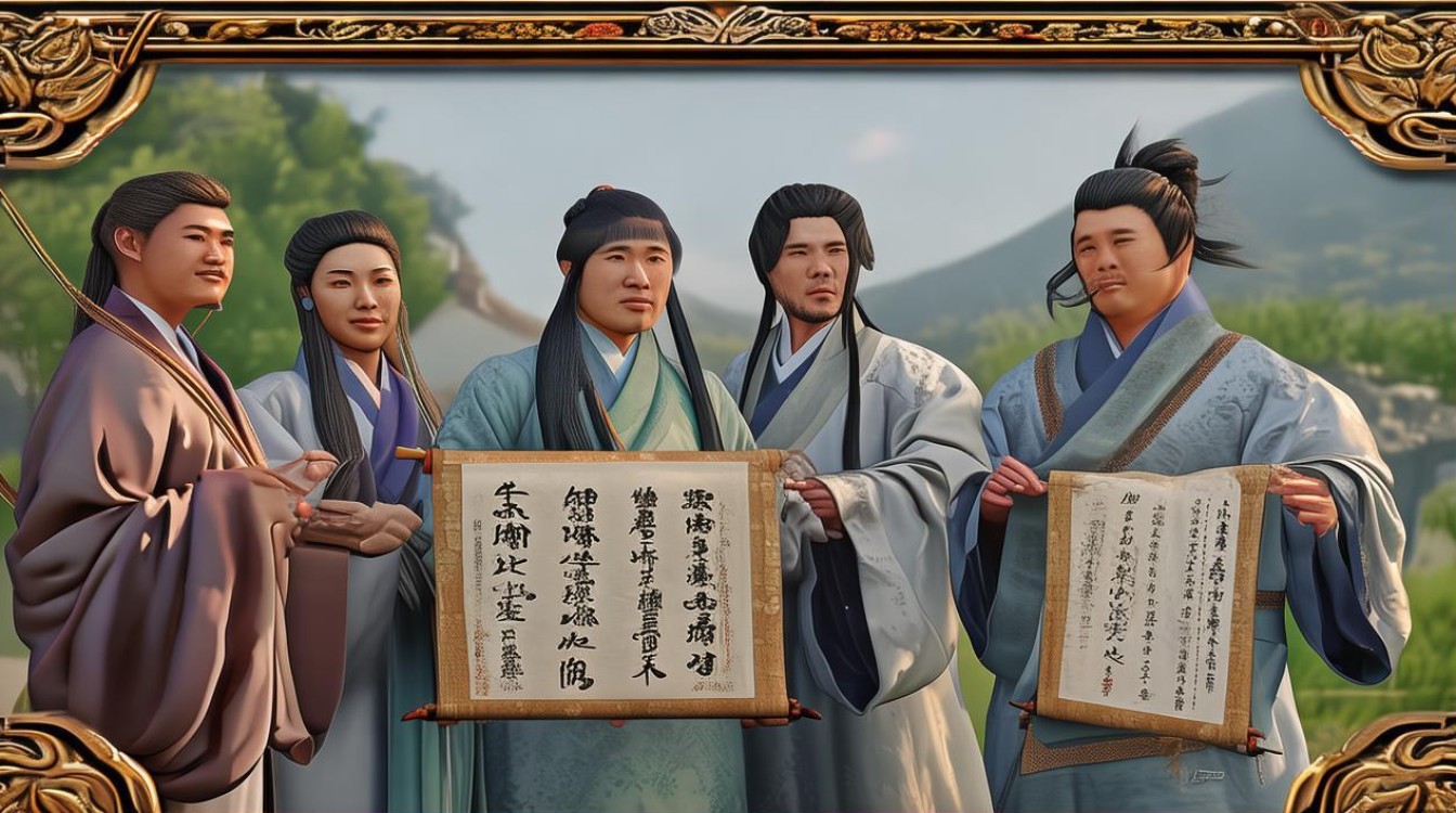 神武四人结拜名字大全