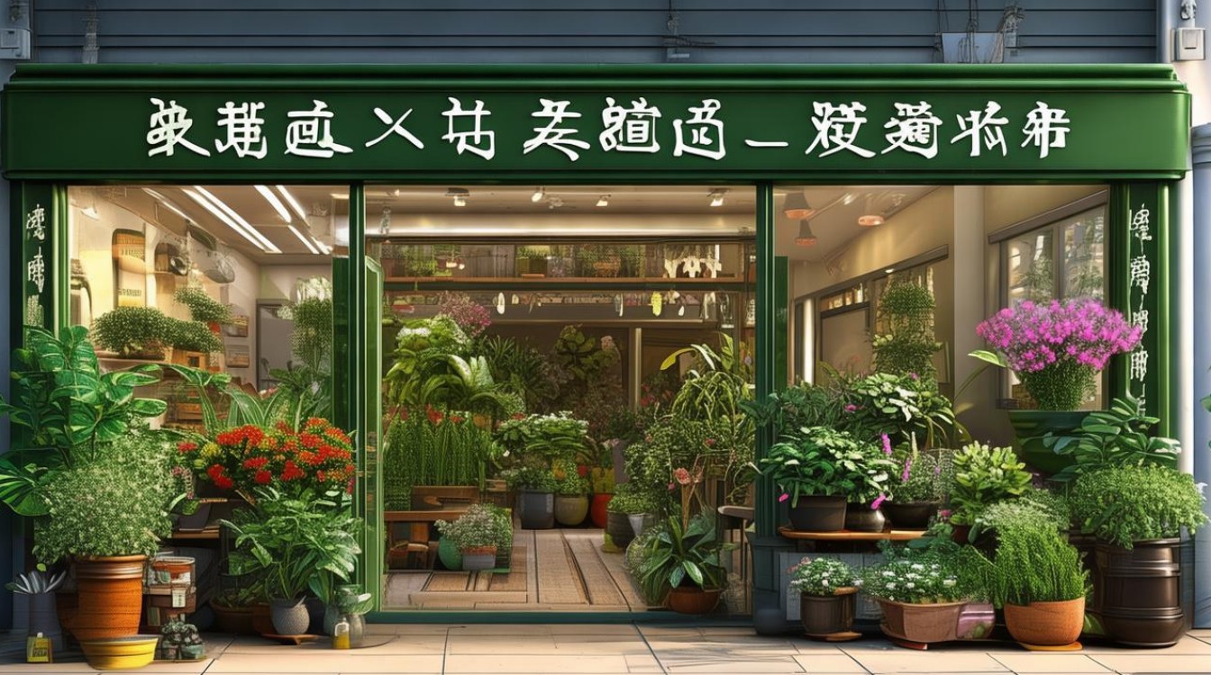 绿植花店名字大全