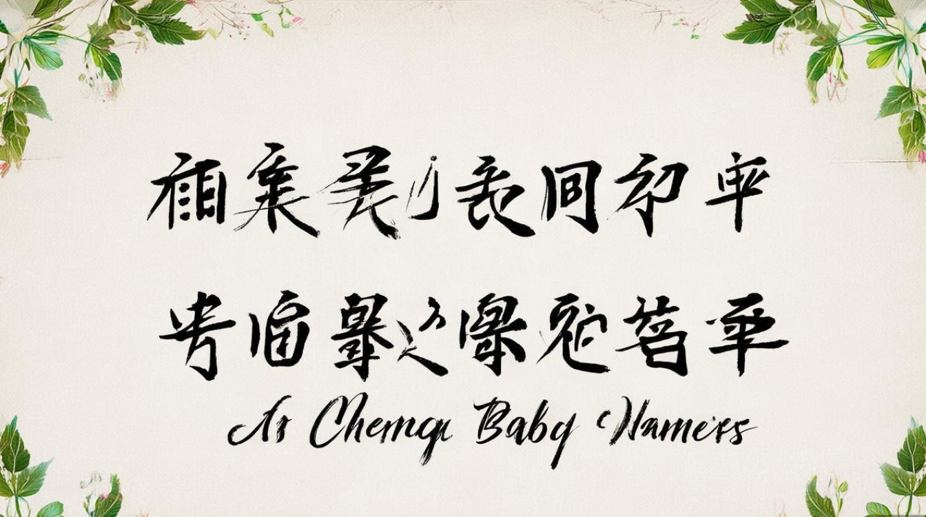 姓程女宝宝名字大全