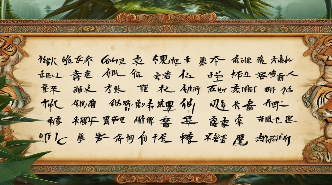 虎年起名字大全男孩