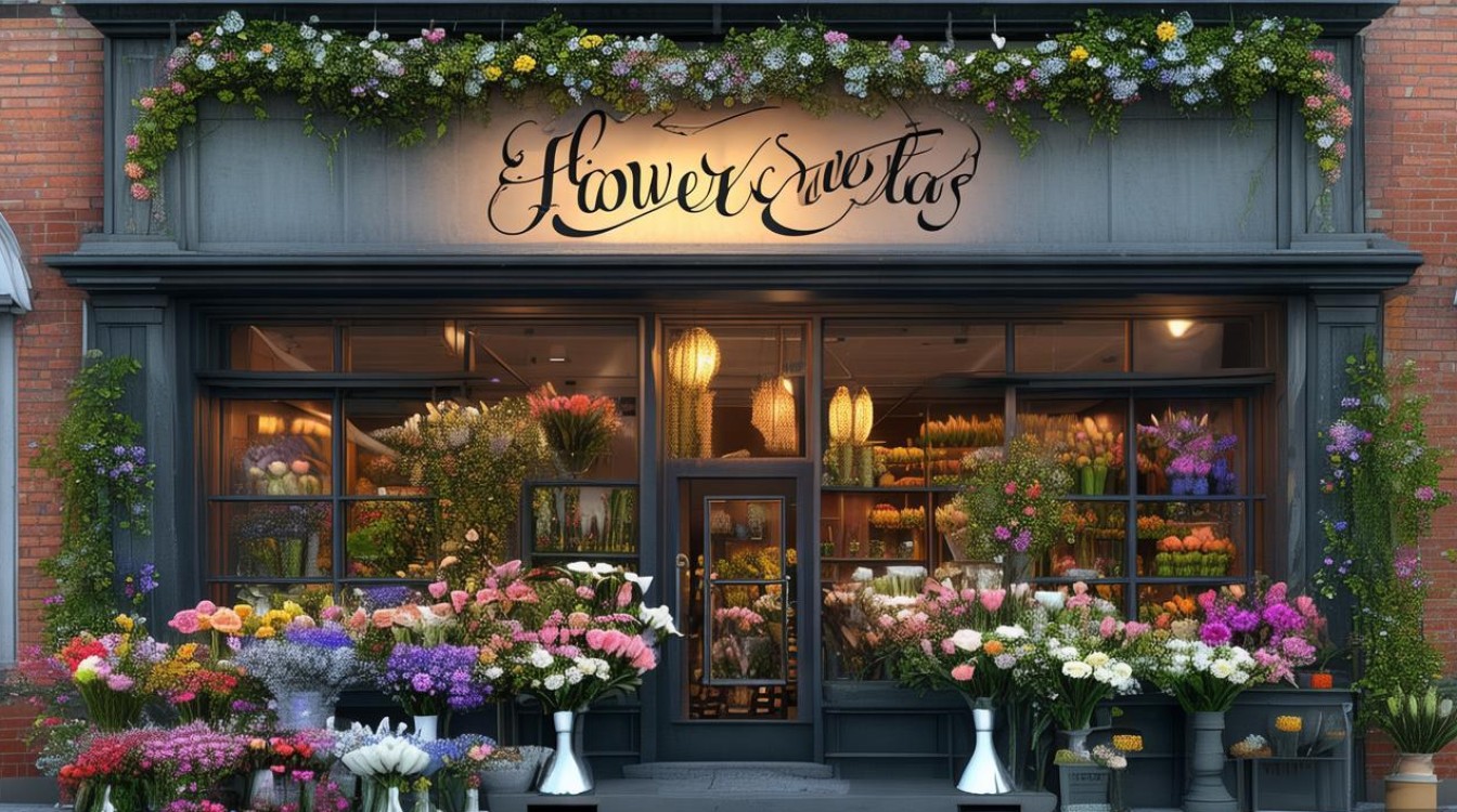 独特的花店名字大全