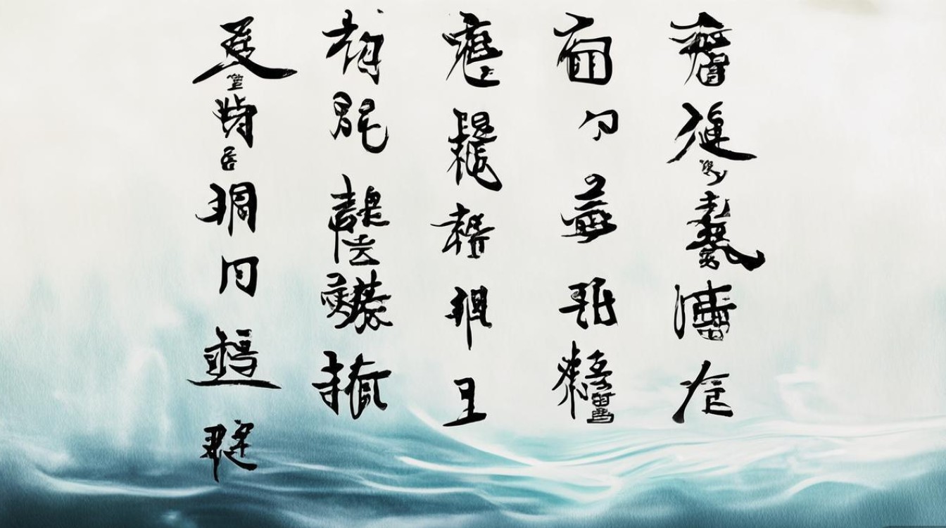 五行水笔画