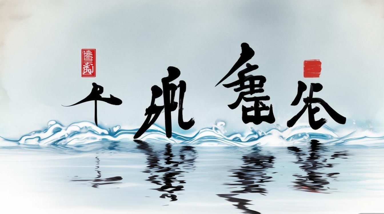 五行水笔画