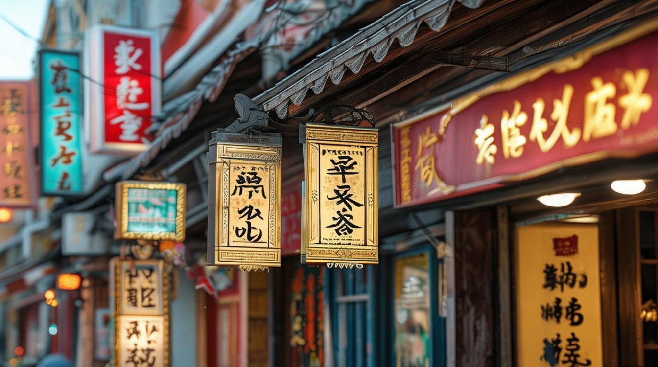 四字店铺名字大全