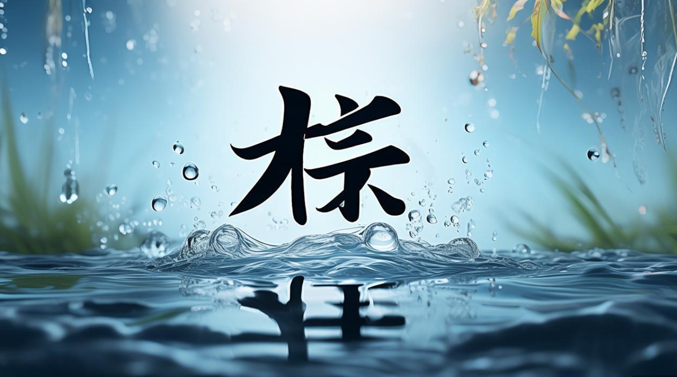五行中水的字