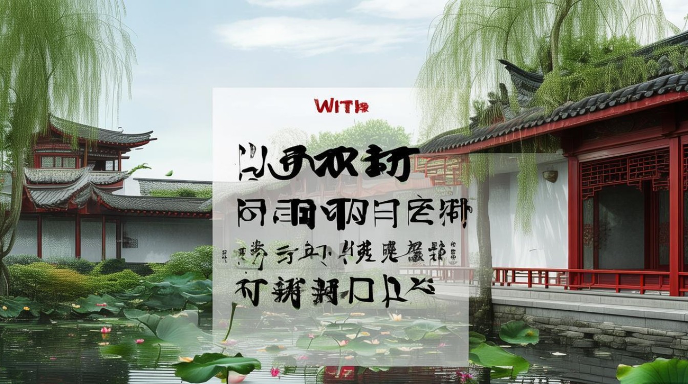 带江南的4字网名