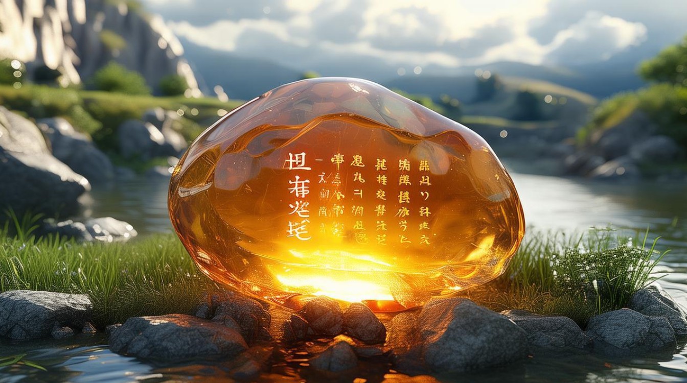 五行 琥珀