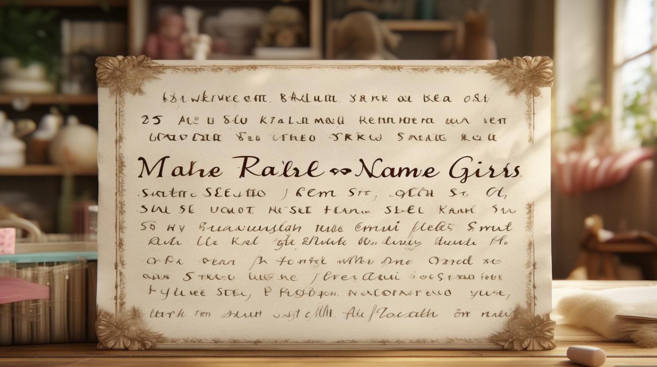 小孩子名字大全女孩 小孩子名字大全女孩