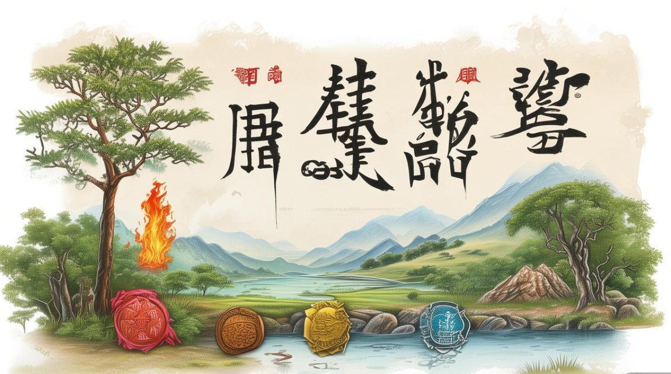 中文 五行