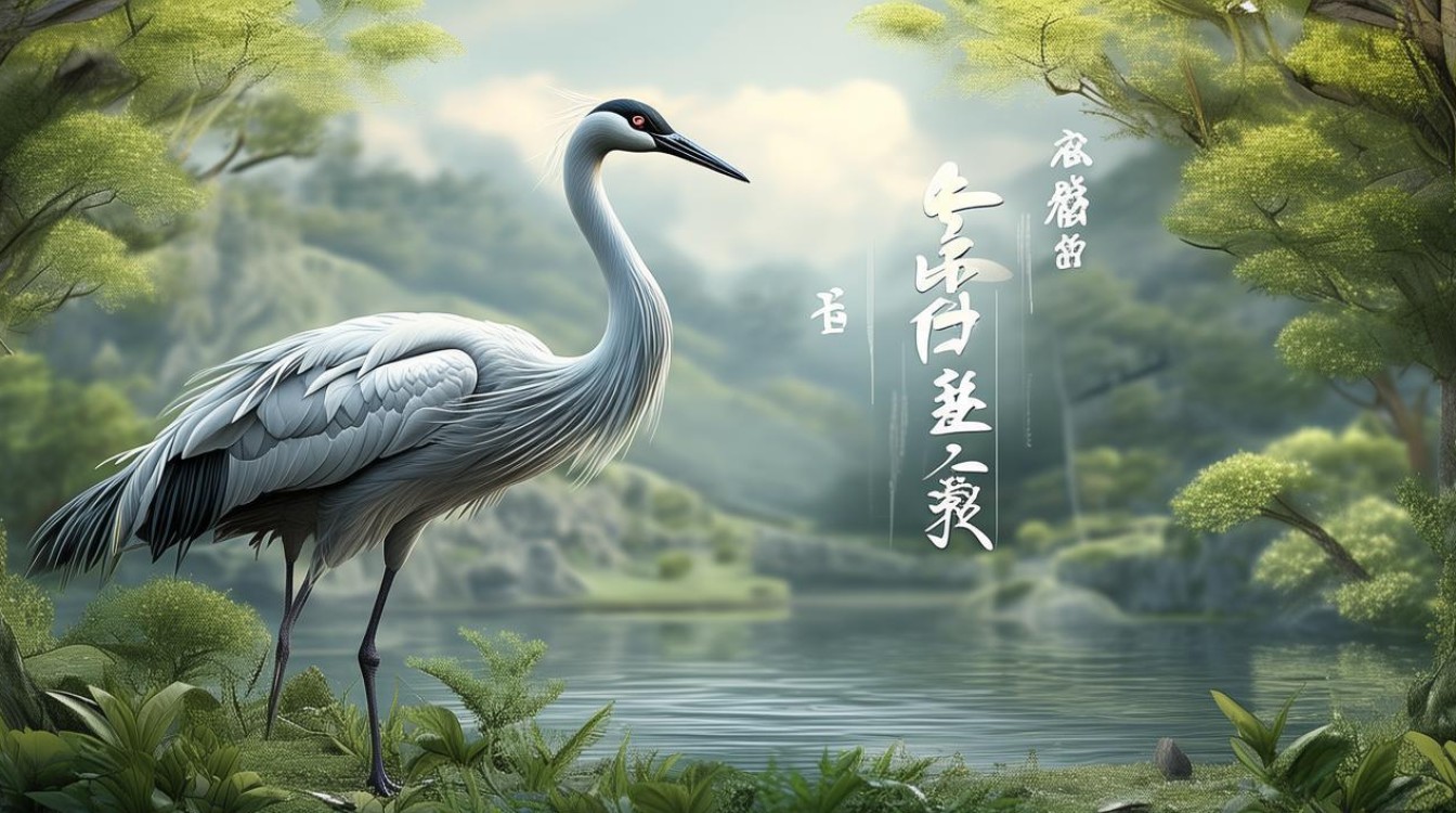 带有鹤字的网名
