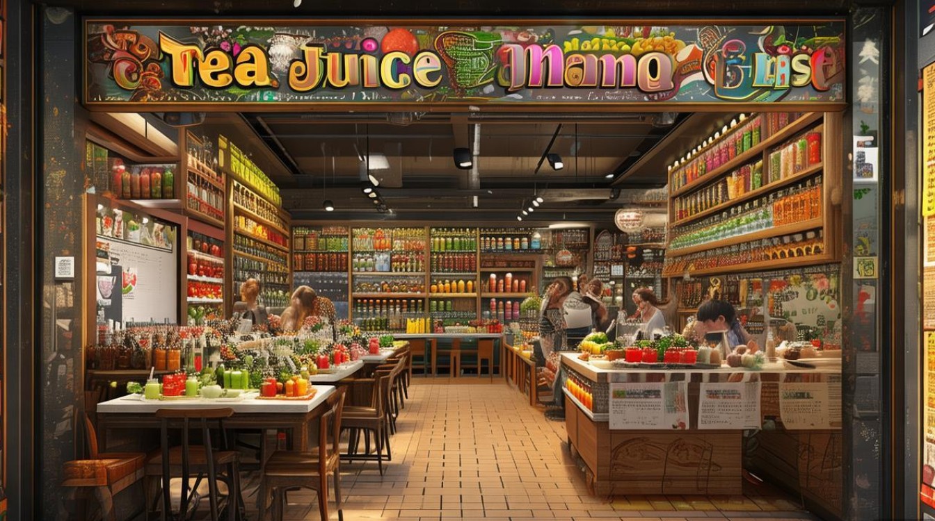 奶茶果汁店名字大全
